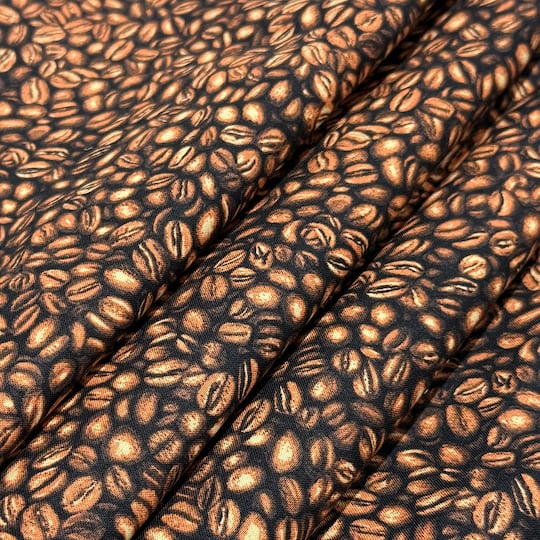Feldman Coffee Bean Cotton Fabric